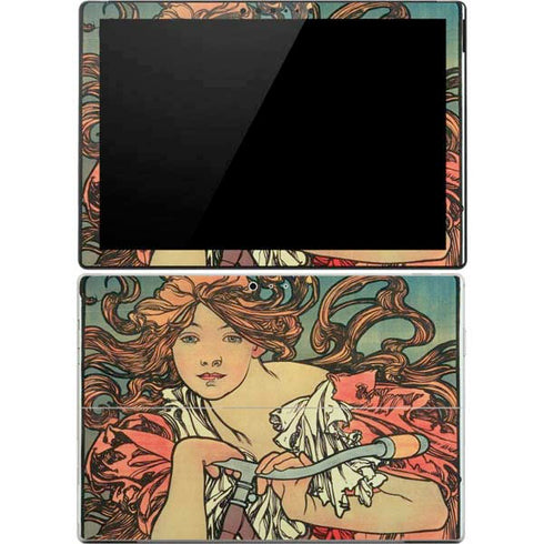 Alphonse Mucha Cycles Perfecta Surface Pro 4 Skin